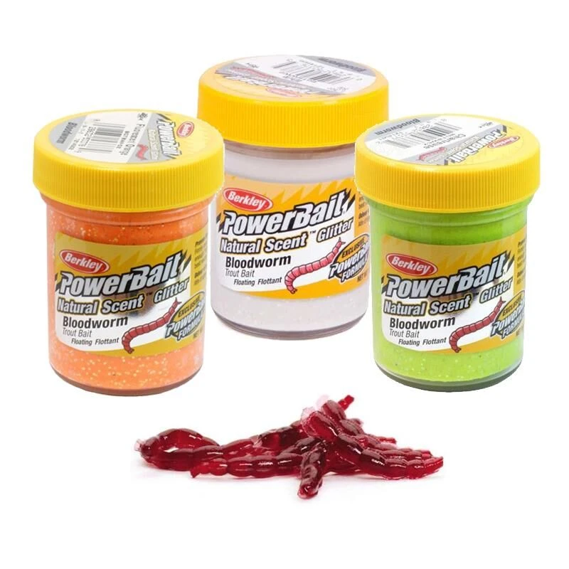 Berkley Powerbait Trout Bait Bloodworm 1 Berkley Powerbait Trout Bait Bloodworm