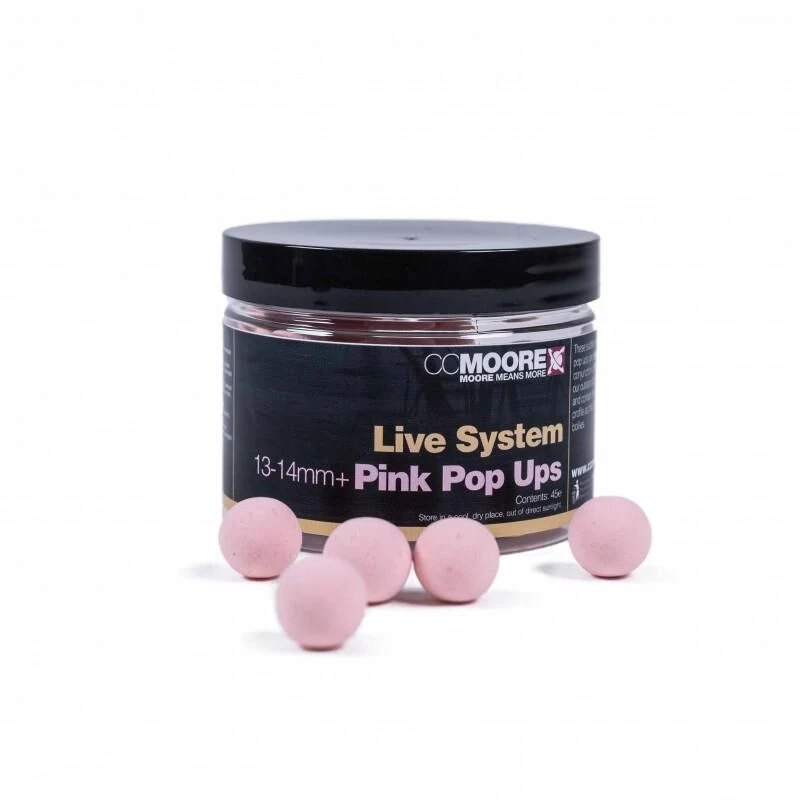 CC Moore Live System Pink Pop-Ups 13-14mm 1 CC Moore Live System Pink Pop-Ups 13-14mm