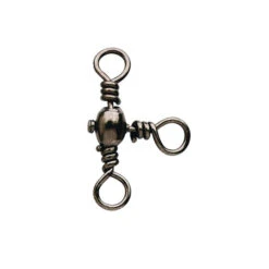 Spro Black Crossline Barrel Swivel