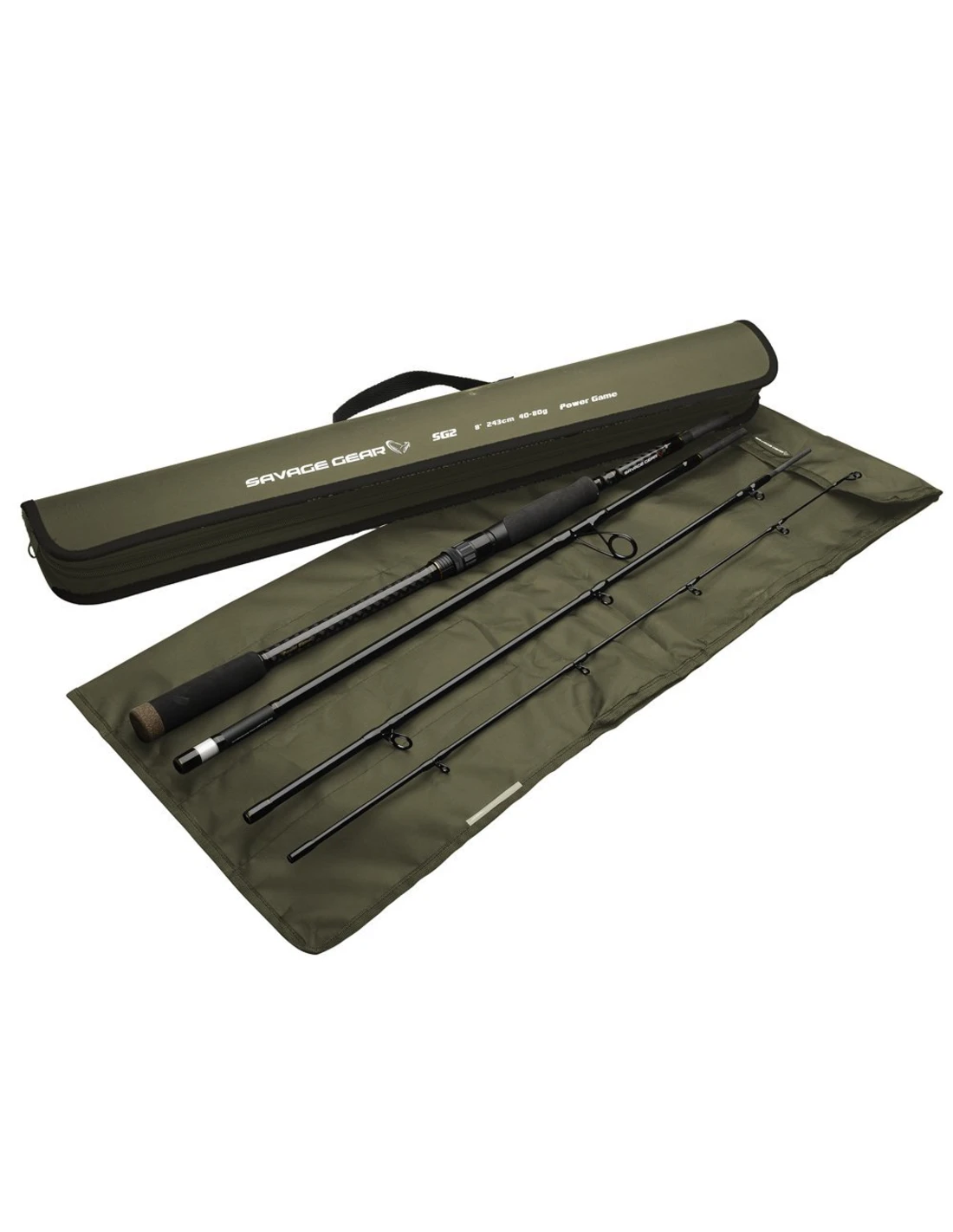 Savage Gear SG4 Power Game TravelRod 2.15 M 20-60 Gram 4sec 4 Savage Gear SG4 Power Game TravelRod 2.15 M 20-60 Gram 4sec - Afbeelding 4